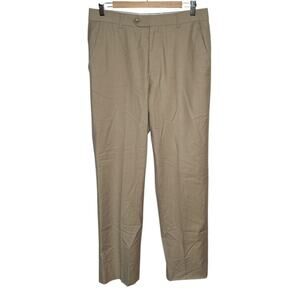 GIORGIO FIORELLI I Beige Khaki Straight Leg Career Pants Trousers I 38/32
